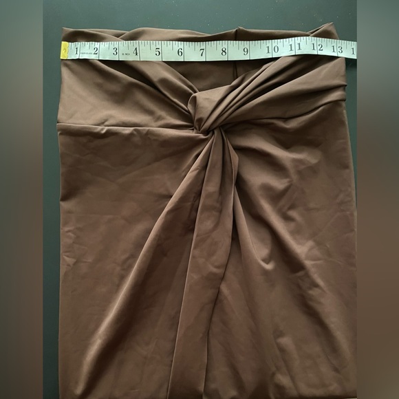 NWT Skims Swim Cover Up Sarong Skirt Cocoa Size S - Picture 10 of 11